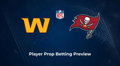 Commanders vs. Buccaneers Player Props & Odds – NFC Wild Card