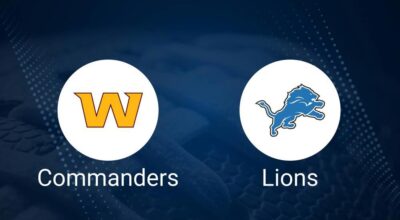 Commanders vs. Lions: Odds, Moneyline, and Spread - NFL Playoffs