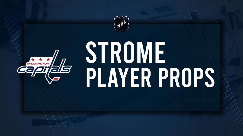 Dylan Strome Player Prop Bets for the Capitals vs. Ducks Game - January 14