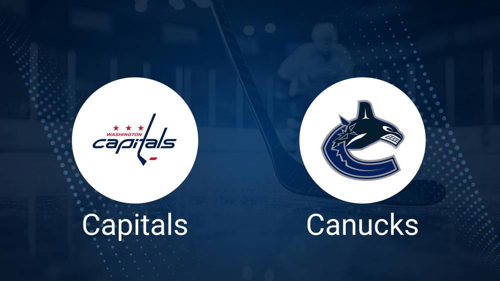 How to Pick the Capitals vs. Canucks Game with Odds, Spread, Betting Line and Stats – January 25