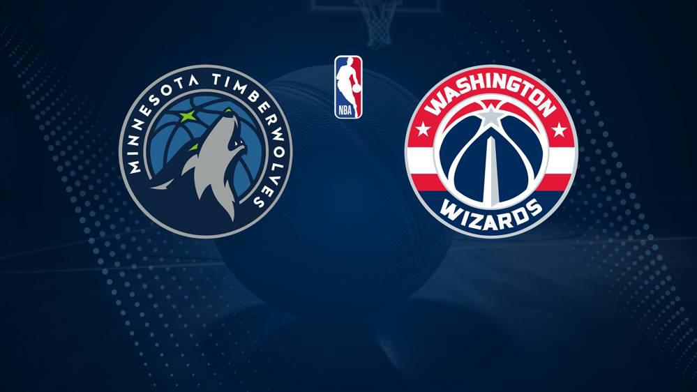 How to Watch the Timberwolves vs. Wizards Game: Streaming & TV Channel Info for January 13