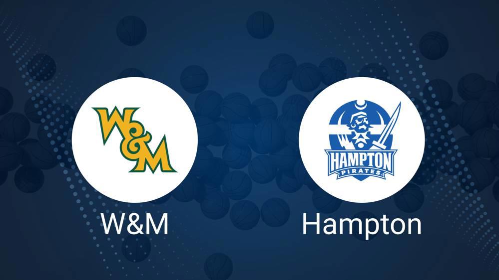 How to Watch William & Mary vs. Hampton Women's Basketball on TV or Live Stream - January 3