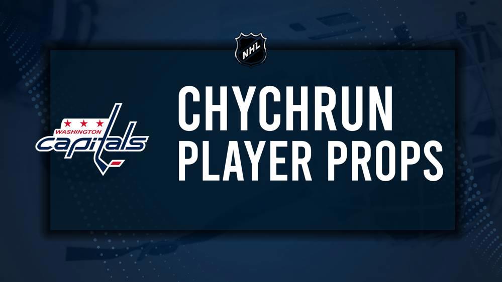 Jakob Chychrun Player Prop Bets for the Capitals vs. Canucks Game - January 8