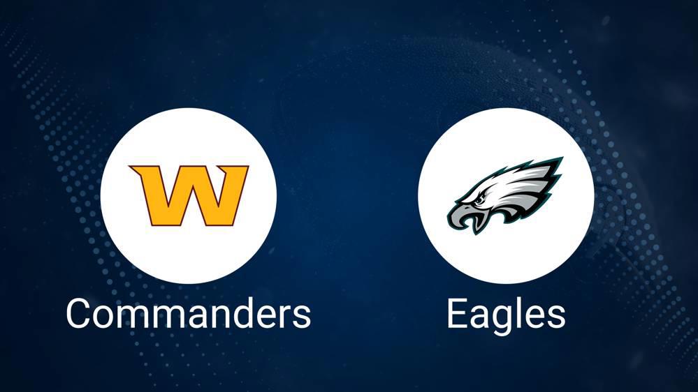 Where to Watch Commanders vs. Eagles Championship Game on TV or Streaming Live - Jan. 26