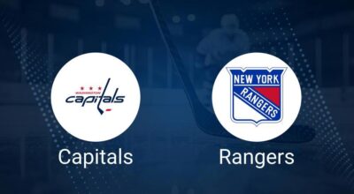 Where to Watch Washington Capitals vs. New York Rangers on TV or Streaming Live - January 4