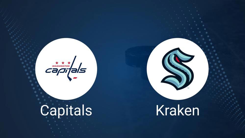 Where to Watch Washington Capitals vs. Seattle Kraken on TV or Streaming Live - January 23